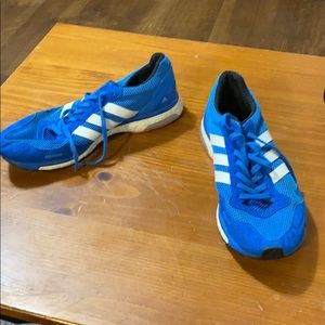 Adidas men’s blue running shoes
